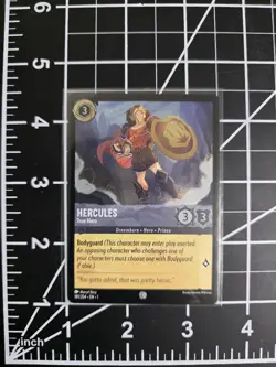 Hercules True Hero 181/204 Foil Disney Lorcana The First Chapter NM/M - Image 1