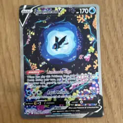Pokemon TCG Lumineon V GG39/GG70 Crown Zenith Galarian Gallery Full Art Holo - Image 1