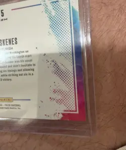 2025 Panini Prizm - Color Blast Paul Skenes #5 - Image 3