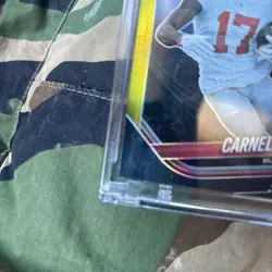 2025 Panini Prizm Black Gold Prizm Carnell Tate #167 /5 Ohio State CLEAN!!!! - Image 4