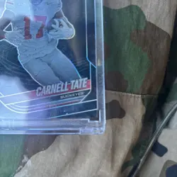 2025 Panini Prizm Black Gold Prizm Carnell Tate #167 /5 Ohio State CLEAN!!!! - Image 5