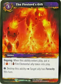 World of Warcraft TCG - War of the Elements Uncommon Karte aussuchen - WoW - Image 1