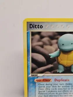 Ditto (Squirtle) 64/113 Common Delta Species Yuka Morii Pokemon Card TCG - Image 3