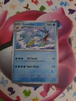 Gyarados Squirtle Stamped My First Battle Pokemon Card - Image 1