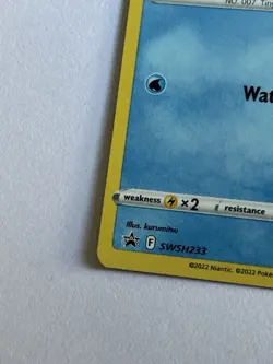 Pokemon TCG Card Squirtle SWSH233 Pokemon GO Black Star Promo Near Mint - Image 5
