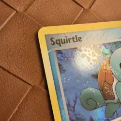 Pokemon TCG Squirtle Stamped Reverse Holo Card 63/100 EX Crystal Guardians MP - Image 2