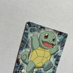 Topps Pokemon Card Squirtle TV Animation Edition blue Logo Mp-Hp - Image 2
