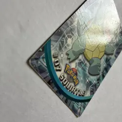 Topps Pokemon Card Squirtle TV Animation Edition blue Logo Mp-Hp - Image 3