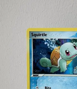 Squirtle 63/100 Holo Stamped EX Crystal Guardians Pokemon TCG Card NM-/LP+ - Image 3