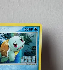 Squirtle 63/100 Holo Stamped EX Crystal Guardians Pokemon TCG Card NM-/LP+ - Image 4