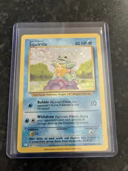 Squirtle CLB 001/034 Pokemon Trading Card Game Classic Collection Holo - Image 1