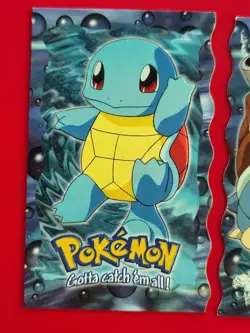 Topps Pokemon Evolution 2-Card Lot Squirtle #07 Blastoise #09 Die Cut Embos - Image 2