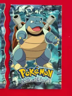 Topps Pokemon Evolution 2-Card Lot Squirtle #07 Blastoise #09 Die Cut Embos - Image 3