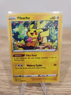 Pikachu - 052/196 - Non-Holo - Lost Origin - NM/M- Pokemon Card - Image 1