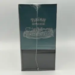 Pokemon SUN AND MOON CRIMSON INVASION Elite Trainer Box ETB New SEALED Small Rip - Image 4