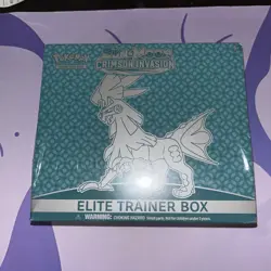 Pokemon SUN AND MOON CRIMSON INVASION Elite Trainer Box ETB New SEALED - Image 1