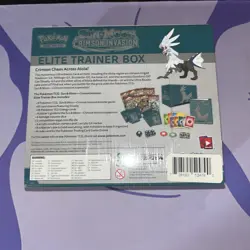 Pokemon SUN AND MOON CRIMSON INVASION Elite Trainer Box ETB New SEALED - Image 4