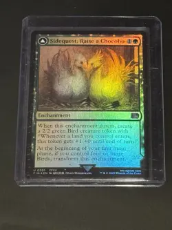 Wizards of the Coast Black Chocobo Foil Card Lot FFVII - Image 2