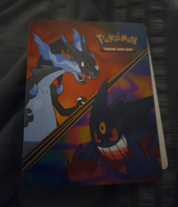 Pokemon Pokemon TCG Card Album Binder Charizard Gengar Cover Art Multicolor - Image 1