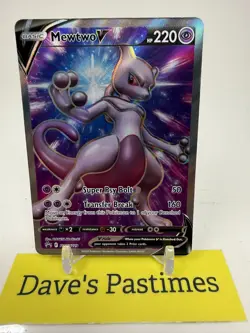 Mewtwo V - Holo SWSH229 NM SWSH: Sword & Shield Promo Cards Pokemon Card P3 - Image 1