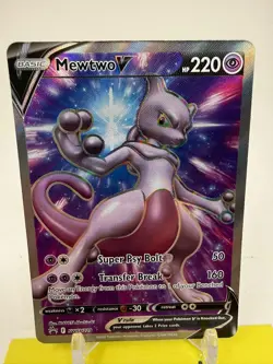 Mewtwo V - Holo SWSH229 NM SWSH: Sword & Shield Promo Cards Pokemon Card P3 - Image 2