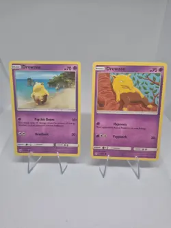 Drowzee 59/149 And Drowzee 71/214 Pokemon Card Lot B4 - Image 1
