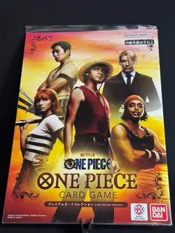 Premium Card Collection Live Action Edition Japanese ONE PIECE Card Game Sealed - Image 1