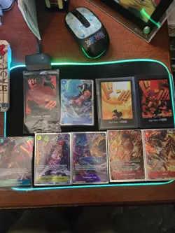 One Piece Mega 18 Card Lot - Image 1