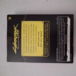 Cyberpunk TCG Anime Expo 26 Rebecca card FOIL PRM01 Having A Moment Demo Deck - Image 5