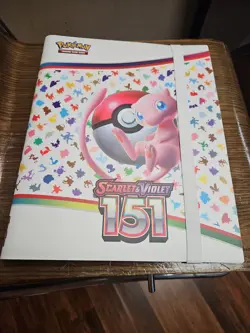 Pokemon 151 Binder Collector Trading Card Holder Organizer - USED - Image 2