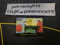EP17 Island of the Giant Pokemon Holo Pokemon Topps Series 2 Card VLP - Image 2