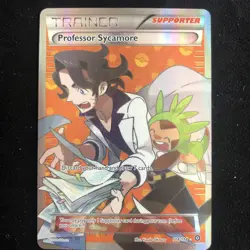 Professor Sycamore 114/114 Ultra Rare XY - Steam Siege Pokemon Card - Image 1