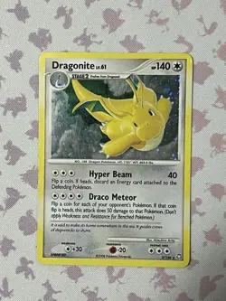 Dragonite (2/146) Diamond & Pearl Legends Awakened Holo Pokemon Card LP/MP - Image 1