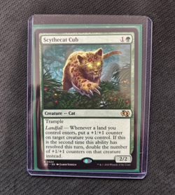 ~ Scythecat Cub ~ NM ~ Foundations Jumpstart ~ MTG ~ - Image 1