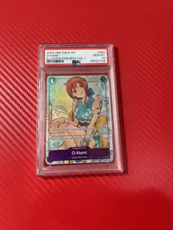 O-Nami (Illustration Box Vol.1) OP05-062 One Piece Promotion Cards Foil PSA 10 - Image 1