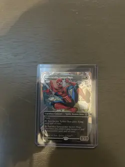 MTG Spectacular Spider-Man Borderless foil Card Marvel's Spider-Man 14 NM - Image 1