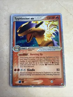 LP Typhlosion ex 110/115 Unseen Forces Holo Pokemon Card HP - Image 1