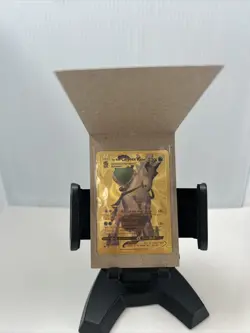Calyrex VMAX Metal Gold Foil Pokemon Card Fan Art Display Card HP320 - Image 5