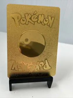 Malamar VMAX Metal Gold Foil Pokemon Card Fan Art Display Card HP23100 - Image 3
