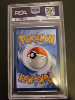 Pokemon Pikachu TCG EX Ultra Rare Holo Card 219/191 Surging Sparks PSA 9 - Image 3