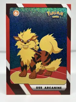 ARCANINE (BLUE) SPARKLE GLITTER HOLO (CHASE CARD) FULL HOUSE KANTO 25’ POKEMON - Image 1
