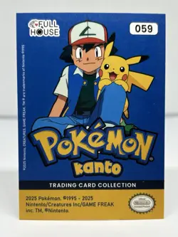 ARCANINE (BLUE) SPARKLE GLITTER HOLO (CHASE CARD) FULL HOUSE KANTO 25’ POKEMON - Image 2