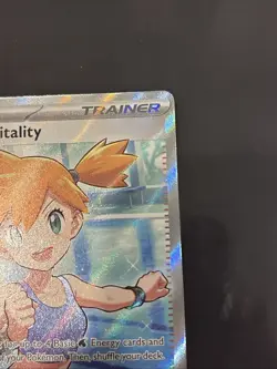Misty’s Vitality 111/084 - Pitch Black - Card in hand Pokemon English - Image 3