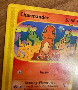 Pokemon Charmander Card 98/165 Expedition Base Set e-Reader Non-Holo 2002 - Image 2