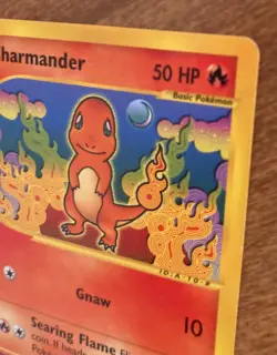 Pokemon Charmander Card 98/165 Expedition Base Set e-Reader Non-Holo 2002 - Image 3