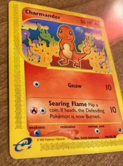 Pokemon Charmander Card 98/165 Expedition Base Set e-Reader Non-Holo 2002 - Image 4