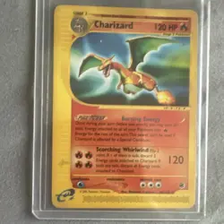 Charizard 040/165 Expedition Base Set Rare 2002 Pokemon card - Image 1