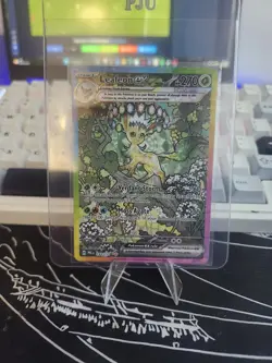 Pokemon TCG Leafeon EX Sir 144/131 Prismatic Evolutions Card NM Condition - Image 1