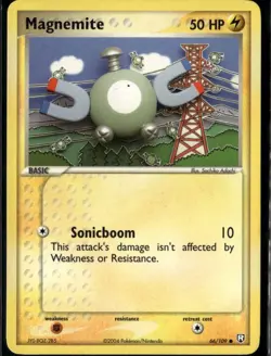 Magnemite Common Team Rocket Returns 66/109 Lightning Pokemon Card - Image 1