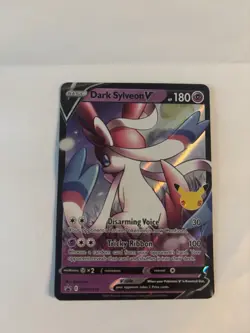 Dark Sylveon V SWSH134 SWSH: Sword & Shield Promo Cards Holo - Image 1